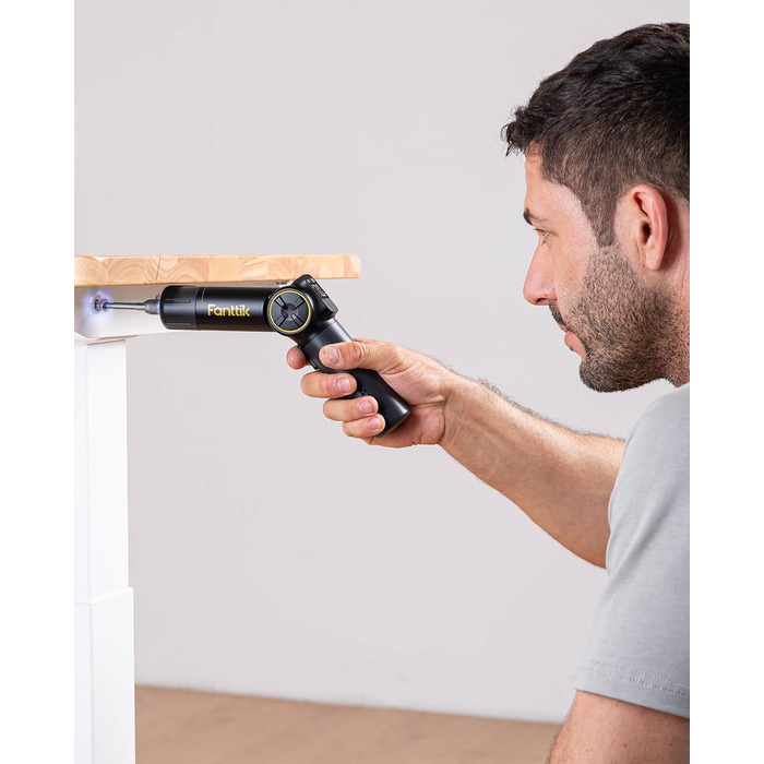 Fanttik Fold S1 APEX: Акумуляторний шуруповерт 3.7V з дисплеєм, регулюванням швидкості та шісткунтом 1/4 дюйма – ідеальний інструмент для DIY