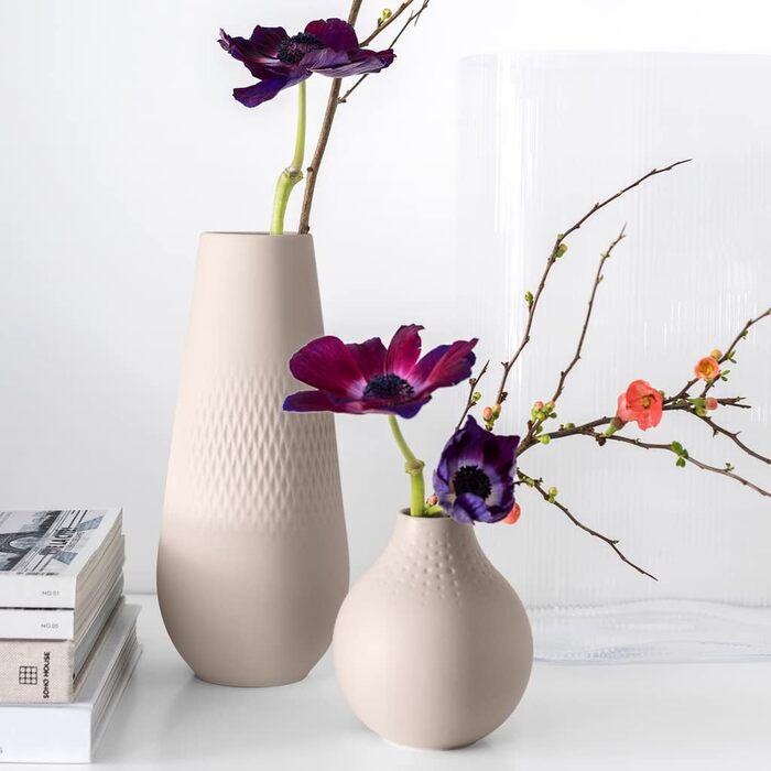 Ваза Villeroy & Boch Collier Noir No. 2, 16 x 116 x 20 см, преміум-порцелан