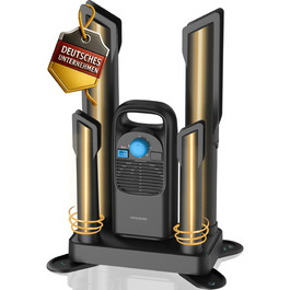 Сушарка для взуття 2 пари з таймером: для спортивного, туристичного, робочого та мото взуття - швидка, тиха та бережна