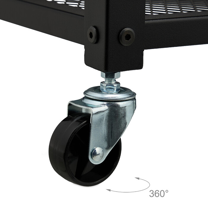Relaxdays Rolling Cart in Industrial Design