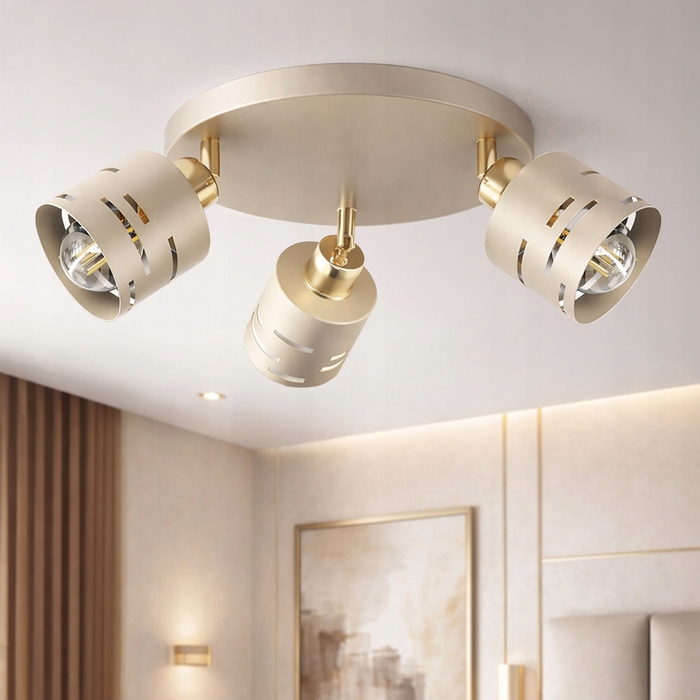 Підвісна LED-лампа LEDLUX, стельовий світильник на 3 цоколі E27