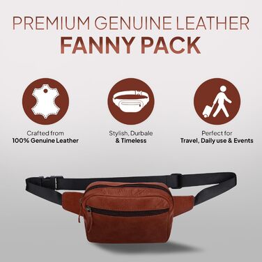 Чоловіча шкіряна поясна сумка TheAntiq, 20,3 x 12,7 x 7,6 см (8 x 5 x 3 дюйми), зелена, з регульованим ремінцем, для подорожей та повсякденного використання