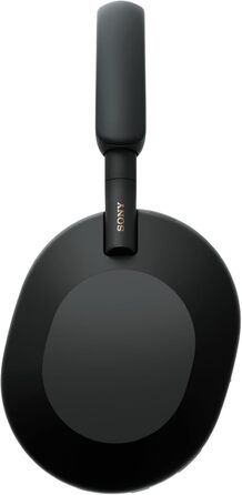 Навушники Sony WH-1000XM5 чорні: бездротові, з шумозаглушенням, Bluetooth, Hi-Res Audio, до 30 год роботи, для iOS та Android + жорсткий кейс