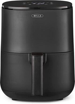 BELLA 3L Фритюрниця з сенсорним екраном, без олії, антипригарне покриття, для легкої очистки, матово-червона (Black)