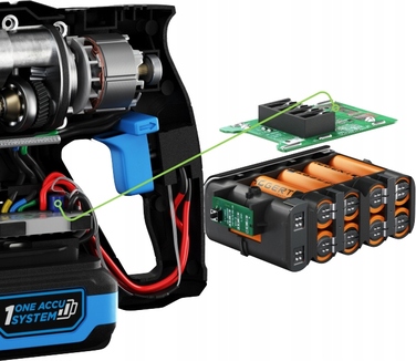 Акумуляторний шуруповерт Hoegert Technik 18 V HT2E223-B24