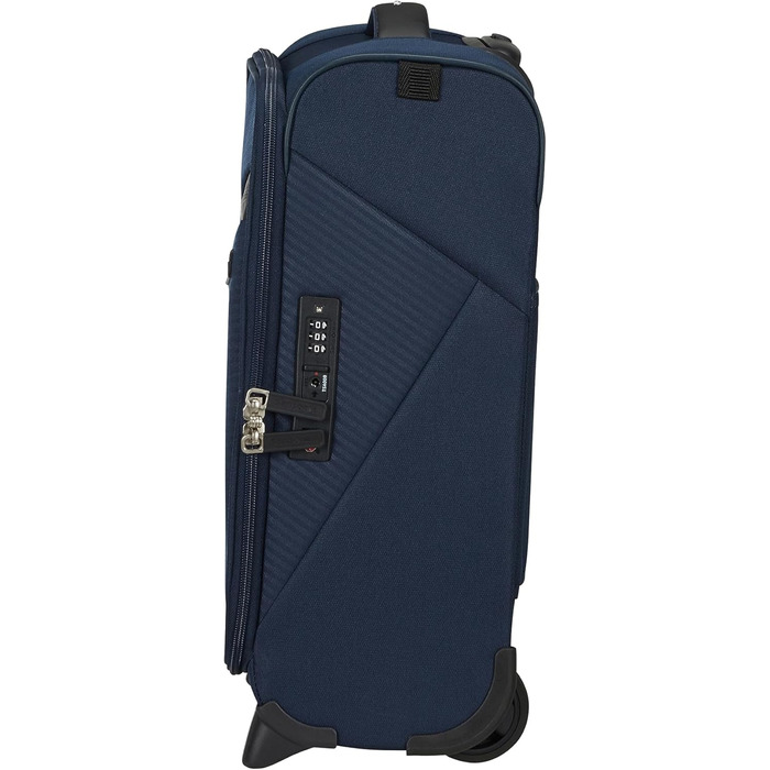 Валіза Samsonite Litebeam Spinner L, розширювана, 77 см, 103/111 л, вертикальна, колір нічний синій
