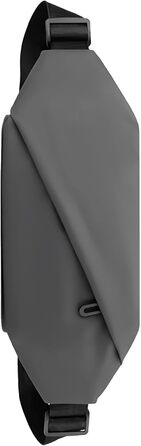 Поясна сумка чоловіча/жіноча велика, з PU шкіри, водонепроникна, для спорту, подорожей, бігу, піших прогулянок, захист від крадіжки, елегантна, темно-зелена