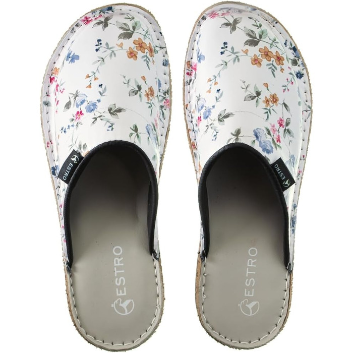 Жіночі фетрові тапочки ESTRO F03 (39 EU, білий) з неслизькою підошвою