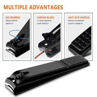 Набір для манікюру та педикюру: інструменти для догляду за нігтями, базовий набір, подарунок