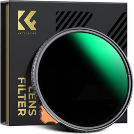 Фільтр ND Variabler K&F Concept Nano-X 67mm - Графільтр ND2-400 (1-9 Stop) з сумкою