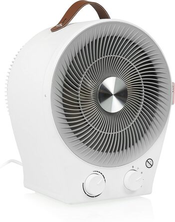 Tristar KA-5140 2-в-1: Електричний обігрівач та вентилятор - 4 режими, 2000 Вт, білий