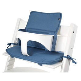 Подушка Tinydo® для стільчика Stokke Tripp Trapp, темно-синя, сидіння з XXL-амортизацією, протиковзна, аксесуар для дитячого стільчика