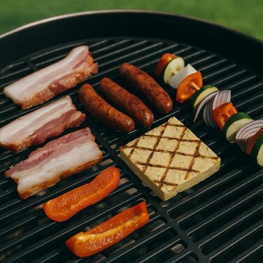 Чавунний гриль-решітка Gusseisen, діаметр 45 см, для вугільних та газових грилів