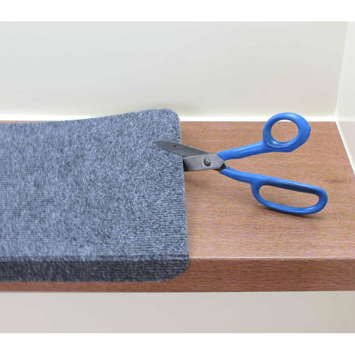 Kettelservice Metzker Step Mats Ramon Rectangular - 15 Piece Set - Anthracite Gray - No Plastic Corners