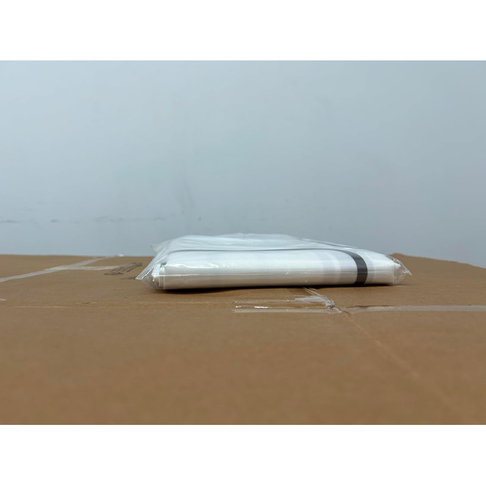 Водостійкий душовий завіс DUFU, 180x200 см, білий, з 12 кільцями