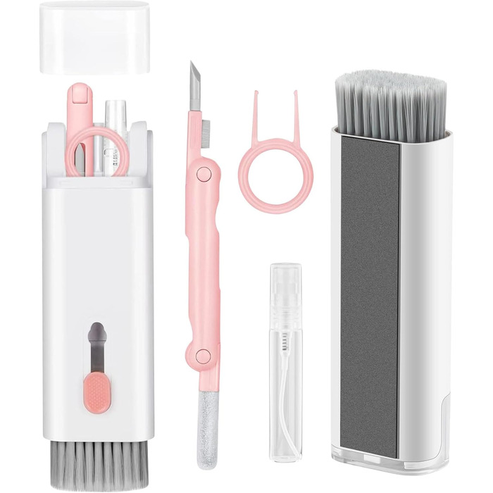 Набір для чищення клавіатури та гаджетів 7 в 1: клавіатура, екран, камера, ноутбук, телефон