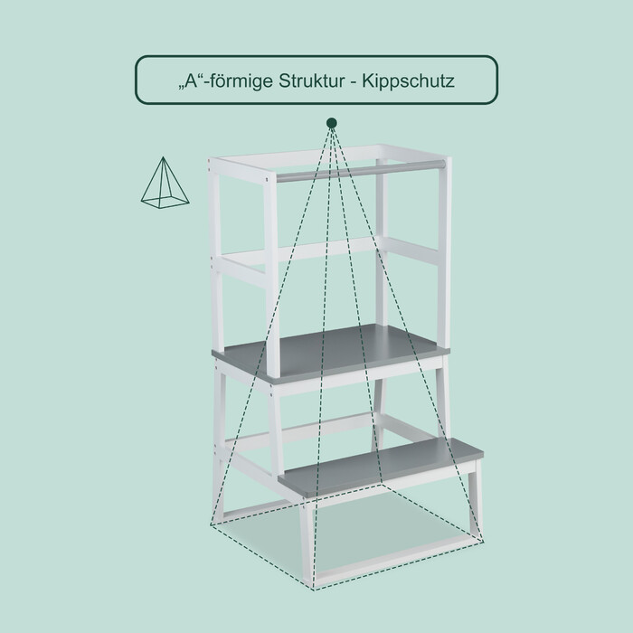 Relaxdays Learning Tower від 1 року