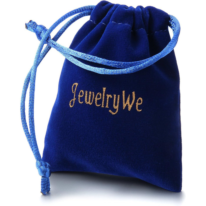 Чоловічий браслет JewelryWe з нержавіючої сталі з вовком, плетіння, стиль вікінг/байкер, відкритий браслет, срібло/золото/чорний, еластичний