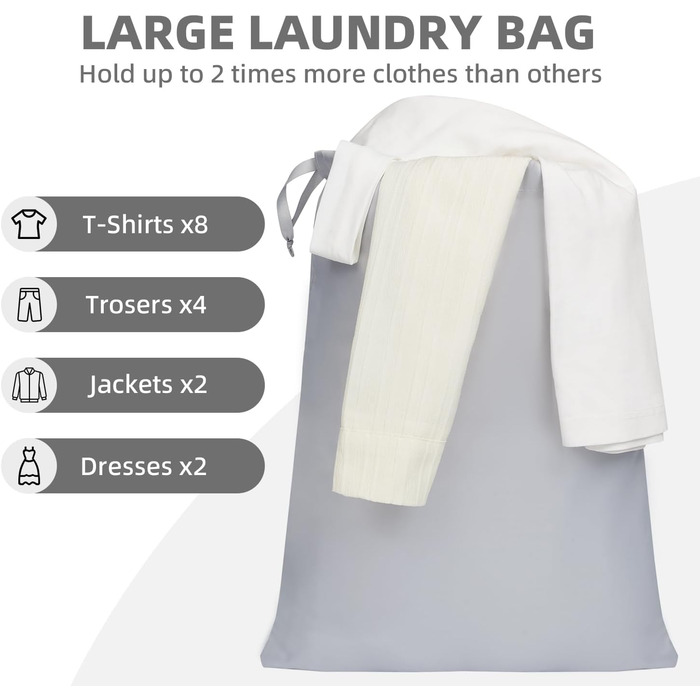 Органайзери для подорожей BAGAIL, набір 10 шт. різних розмірів, Matcha-Grün (зелений матча)