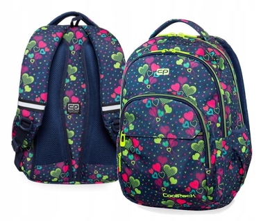 Багатофункціональний шкільний рюкзак CoolPack, багатоколірний, 27 л