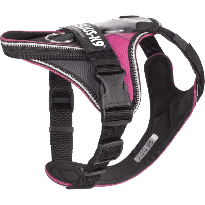 Миска для собак JUIUS K-9 IDC, рожево-сіра, розмір XS