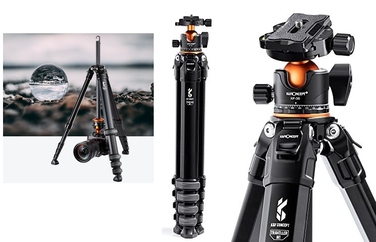 Штатив K&F Concept KF09.105, 178 см, чорний