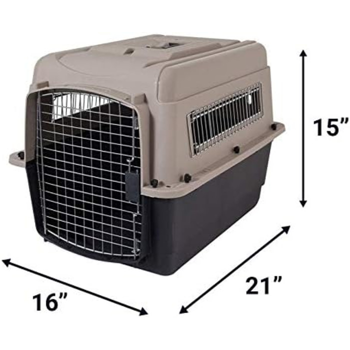 Кеній Ultra Vari Fashion 21' для собак - переноска з переробленого пластику, 53 x 41 x 38 см