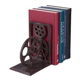 Relaxdays Retro Cast Iron Bookend