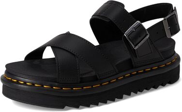 Сандалі жіночі Dr. Martens 31558001 шкіряні чорні, розмір 37-38 EU