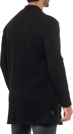 Кардиган чоловічий Redbridge, куртка-світшот, сако, довгий крій (XXL, чорний)