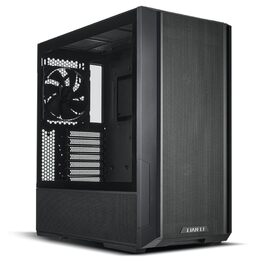Корпус Lian Li LANCOOL 216X: Midi-Tower, сталь, чорний, з високим повітряним потоком, 160 мм вентилятори (без RGB)