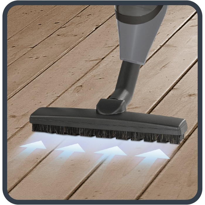 Пилсос Rowenta Powerline Extreme з кабелем, без мішка, 750 Вт, 0,9 л, RH8133 (сріблястий/чорний)