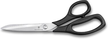 Кухонні універсальні ножиці Victorinox 23 см, надгострі, з нержавіючої сталі, чорні