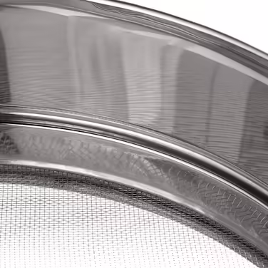 De Buyer Flour Sifter, Stainless Steel, Silver, 22.2 x 21.6 x 6.8 cm
