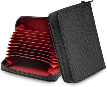Тактичний гаманець TACTICAL_GEEK PC1 EDC, 11 відділень, нейлон, чорний, кредитні картки