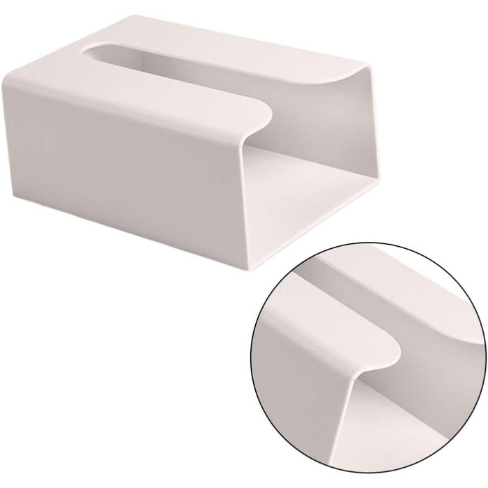 Cabilock Stylish - Tissue Box, Napkin Box, Trace-less Shelf for Interior Decor
