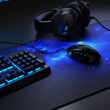 Килимок для миші Titanwolf XXXL 1200x400 мм, ігровий, для Logitech, розмір Large, Koi (Sterne)