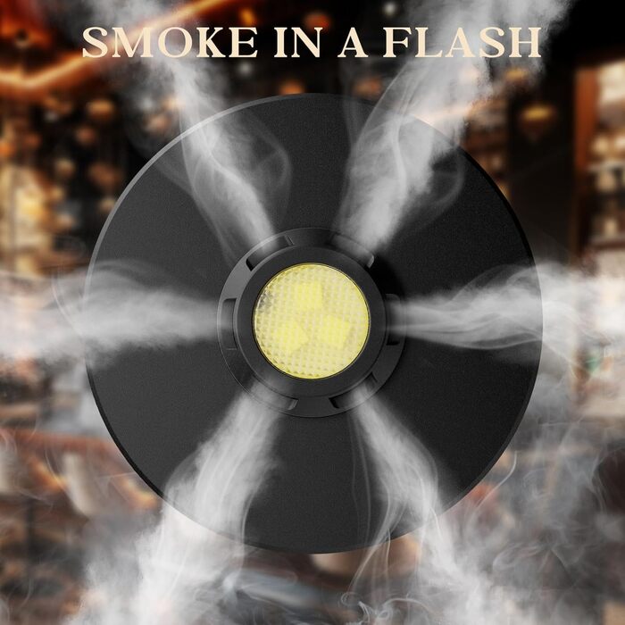 Набір для копчення коктейлів CIRYASR, електричний, без бутану, з 6 смаками, RGB-підсвічування, для віскі, бурбон, як подарунок для чоловіків