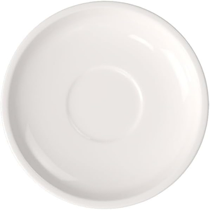 Порцелянова блюдце Villeroy & Boch Artesano Original, 17 см, біла, для кави з молоком