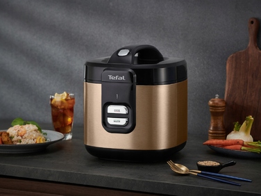 Мультипільча-рисоварка Tefal Coppertinto, електричний казан 700 Вт, 2 л, RK364G