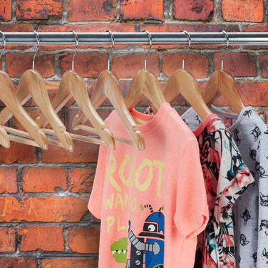 Relaxdays Children's Clothes Hangers, 20-Piece Set