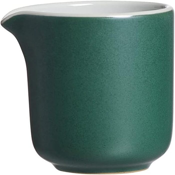 Ritzenhoff & Breker Jasper Milk & Sugar Set - Ceramic Milk Pitcher & Sugar Bowl with Matte Glaze & Soft-Touch Finish (Green)