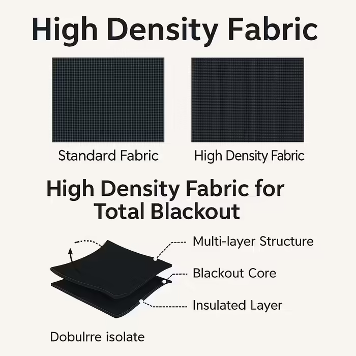 Curtains with suction cups, for home or travel, black