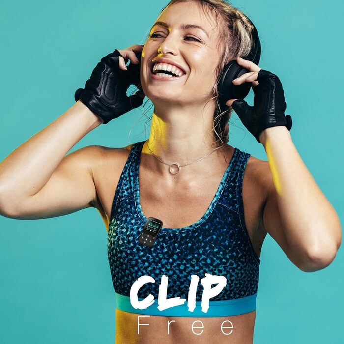 MP3 плеєр AGPTEK Bluetooth 5.0 32GB: кліпса, кольоровий екран 1.5