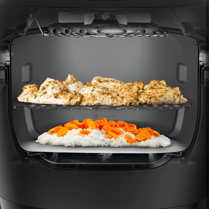 Мультиварка-тушківець Tefal Multicook&Stir MY720B, 6 л, 12 програм, функція перемішування