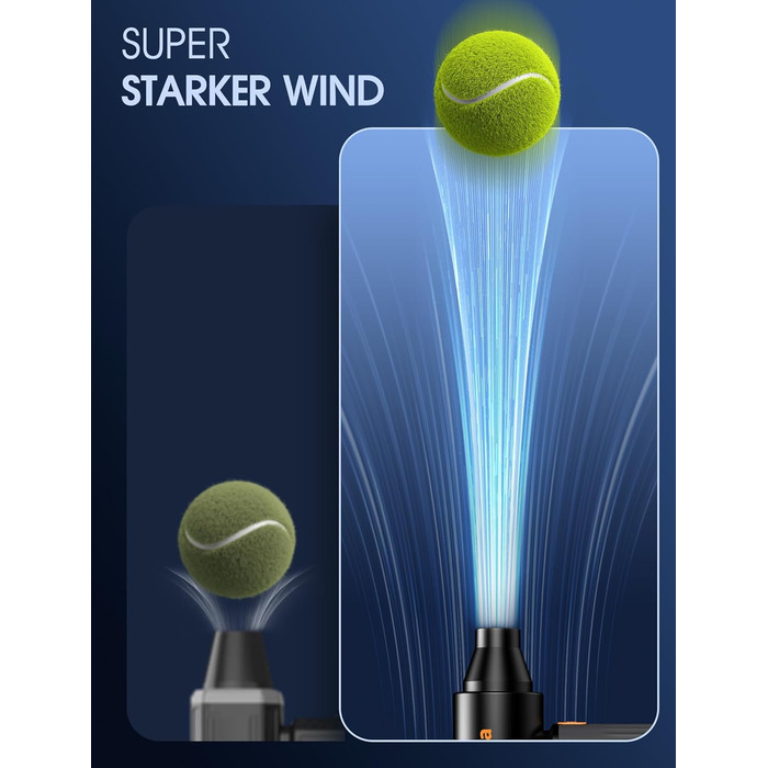 Електричний пилосос для повітря, 3 швидкості, 200000 обертів/хв, акумулятор 8000 mAh, тихий, для чищення ПК, клавіатур, авто та зовнішнього використання (чорний)