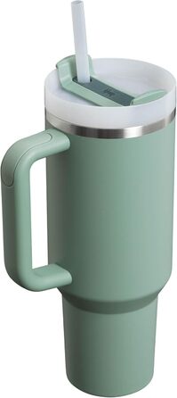 Термокружка Stanley Quencher H2.0 Flowstate 1.2L з трубочкою - 11 годин холоду, 48 годин з льодом, BPA Free, з нержавіючої сталі, Shale