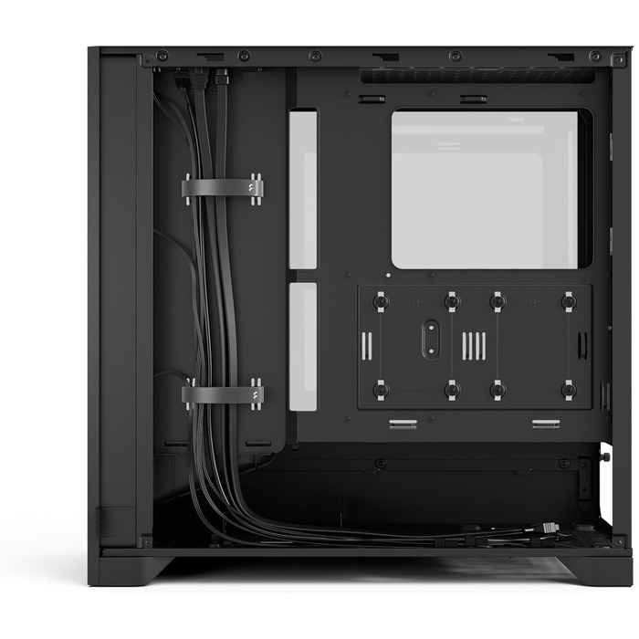 Корпус для ПК Fractal Design Pop Air 2 Black TG Mesh ATX, 3x 120 мм вентилятори, чорний, загартоване скло