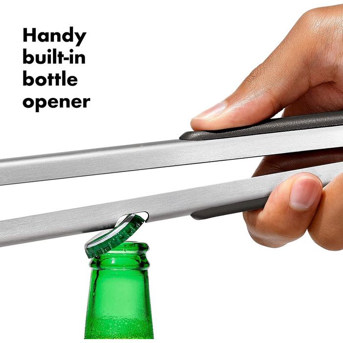 Набір кухонних щипців та лопатки OXO Good Grips для гриля – нержавіюча сталь, 41 см та 47,5 см