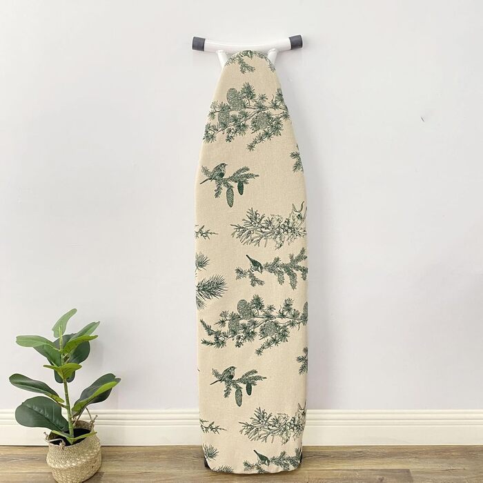 Близняк для прасувальної дошки, бавовна, 140x50 см, з гумкою, для прасувальних станцій та прасок